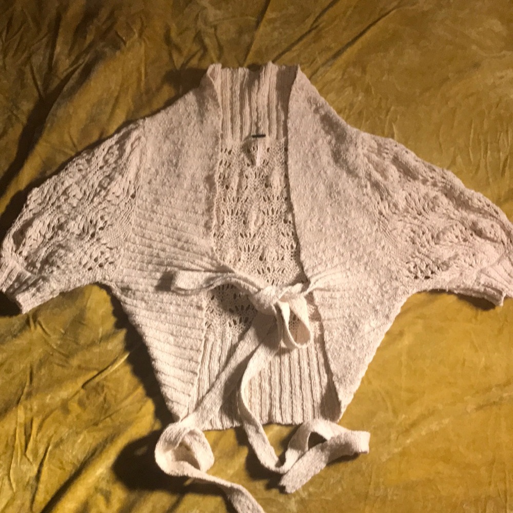 Free people size medium short sleeve sweater